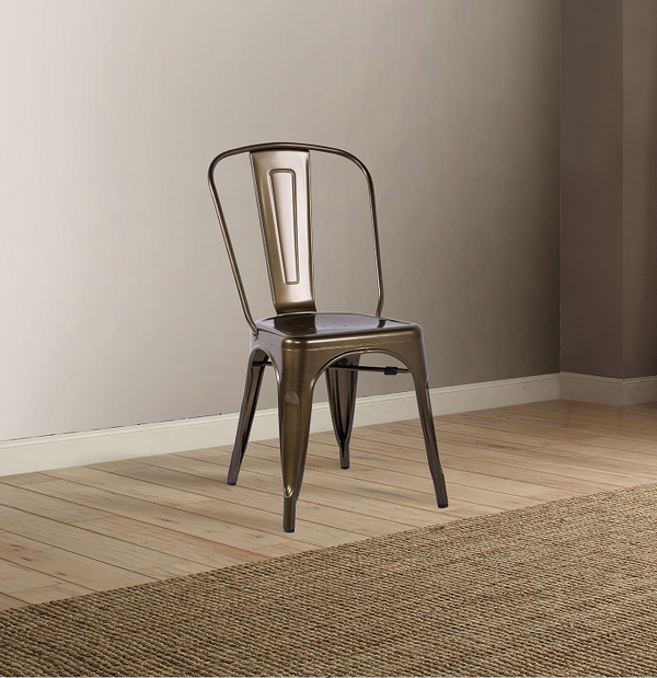 Jakia Bronze Side Chair