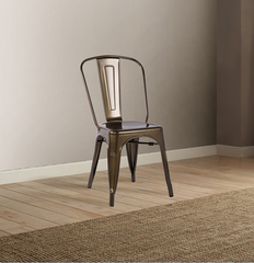 Jakia Bronze Side Chair