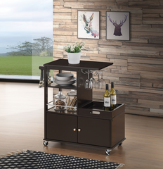 Hadar Wenge Kitchen Cart
