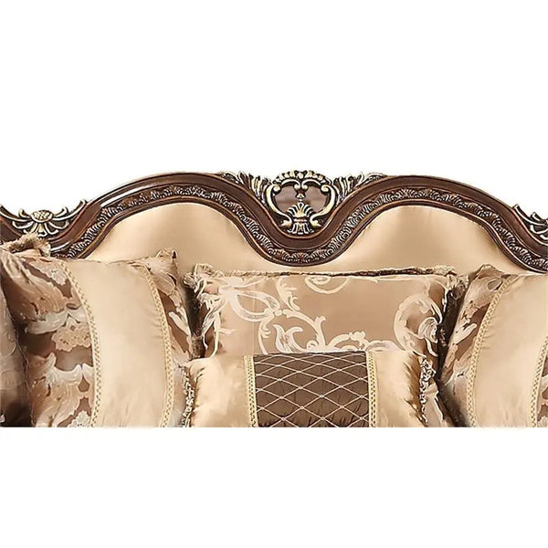 Alexa Traditional Sofa and Loveseat by Cosmos Furniture