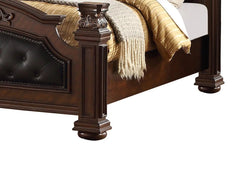 Aspen 6Pc Traditional Bedroom Set in Cherry Finish by Cosmos Furniture
