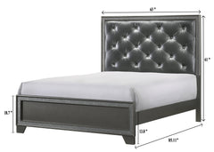 Kaia Gray Panel Bedroom Set
