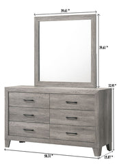 Hopkins Driftwood Platform Bedroom Set