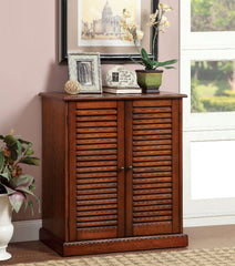Della Oak Shoe Cabinet
