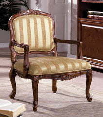 Burnaby Tan/Pattern Accent Chair