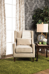 TOMAR Ivory Accent Chair