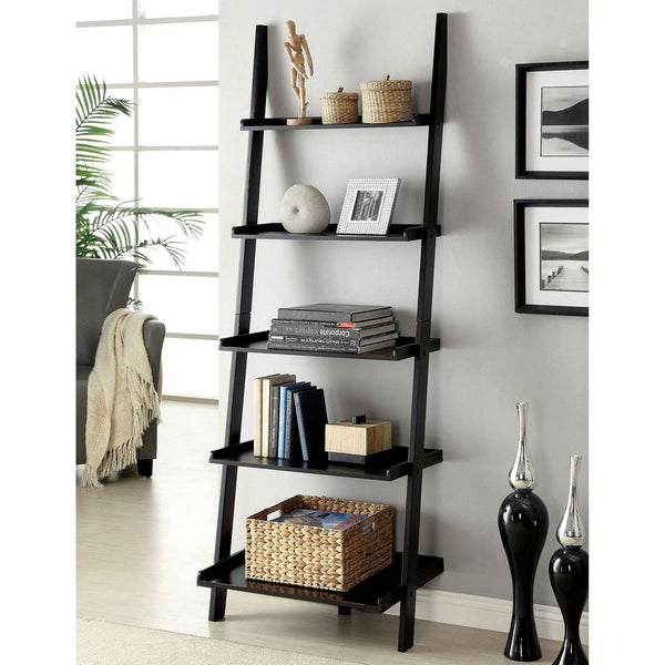 Sion Black Ladder Shelf