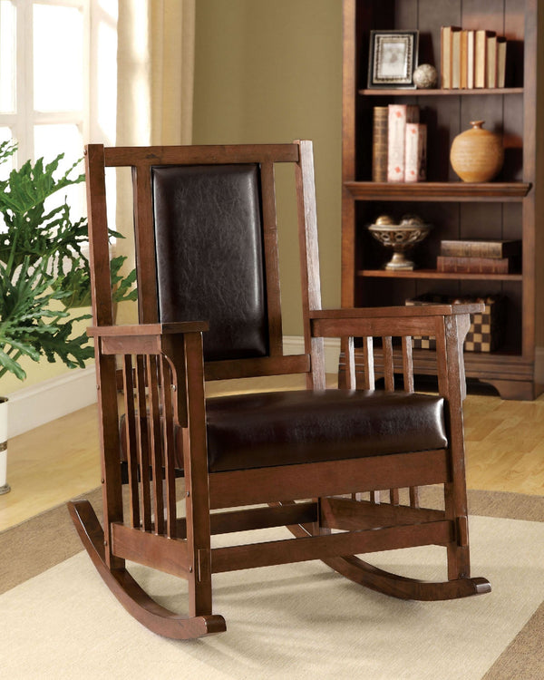 Apple Valley Espresso/Walnut Accent Chair