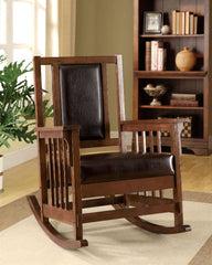 Apple Valley Espresso/Walnut Accent Chair