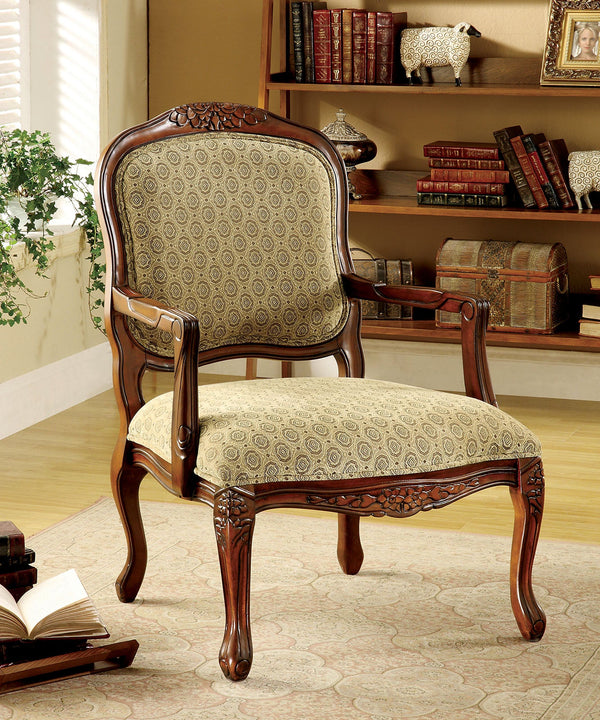 Quintus Antique Oak Accent Chair
