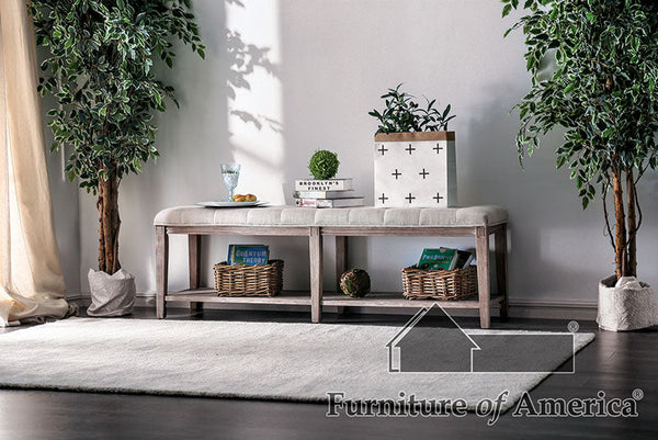 Tayah Beige Bench