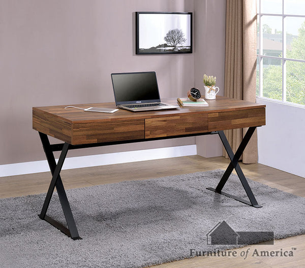Tensed Sand Black Desk