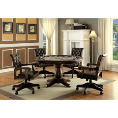 KALIA Brown, Dark Brown 5 Pc. Dining Table Set