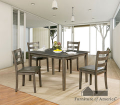 Marcelle Gray Dining Table Set