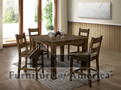 Kristen Ii Rustic Oak Counter Ht. Table
