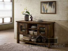 Kristen Rustic Oak Server