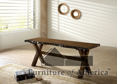 Woodworth Walnut Bench