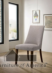 Woodworth Walnut Padded Side Chair (2/CTN)