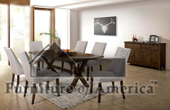 Woodworth Walnut 7 Pc. Dining Table Set