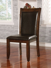 Mae Brown Cherry/Espresso Side Chair (2/CTN)