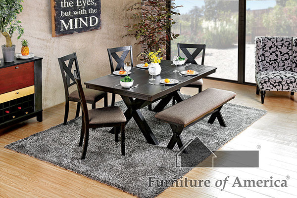 XANTHE Black Dining Table