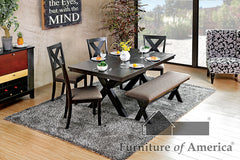XANTHE Black Dining Table