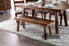 Signe Light Oak Bench