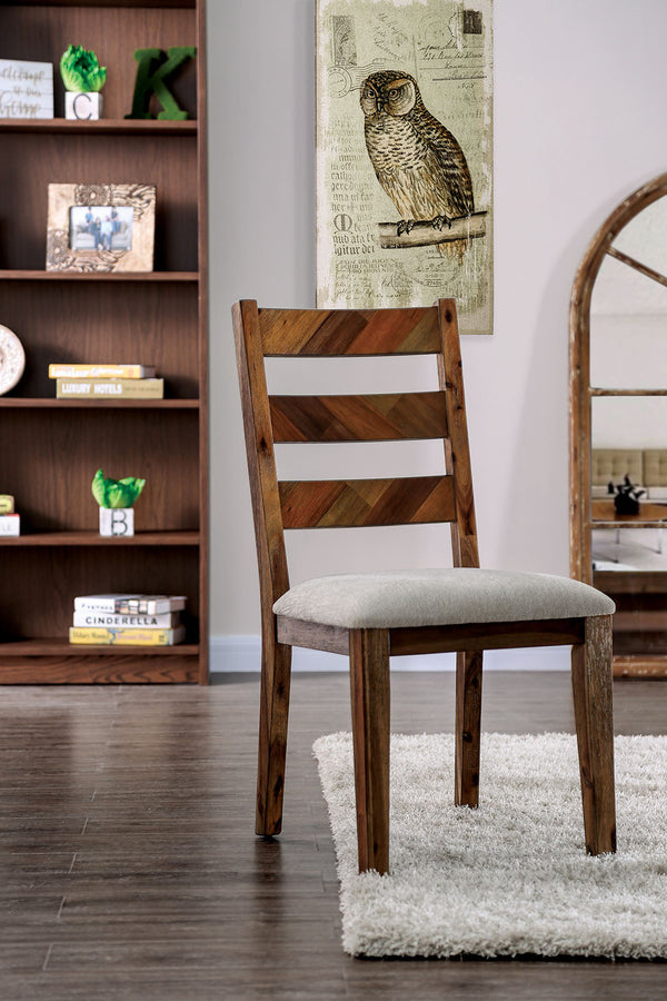 Signe Light Oak Side Chair (2/CTN)