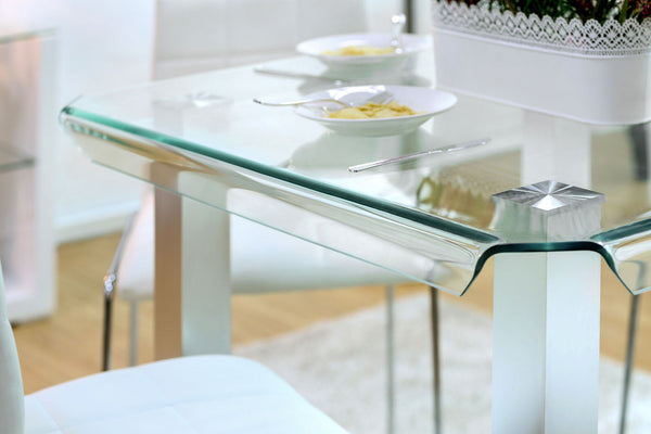 Richfield II Silver/Chrome Counter Ht. Table