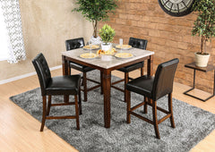 Marstone II Brown Cherry 5 Pc. Dining Table Set