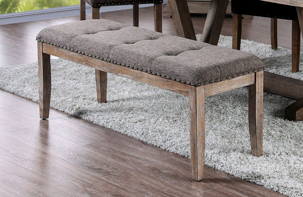 Bridgen Natural/Brown Bench