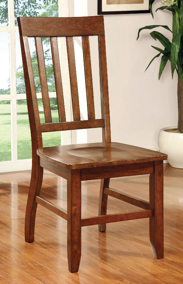 FOSTER I Dark Oak Side Chair (2/CTN)