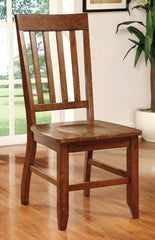 FOSTER I Dark Oak Side Chair (2/CTN)