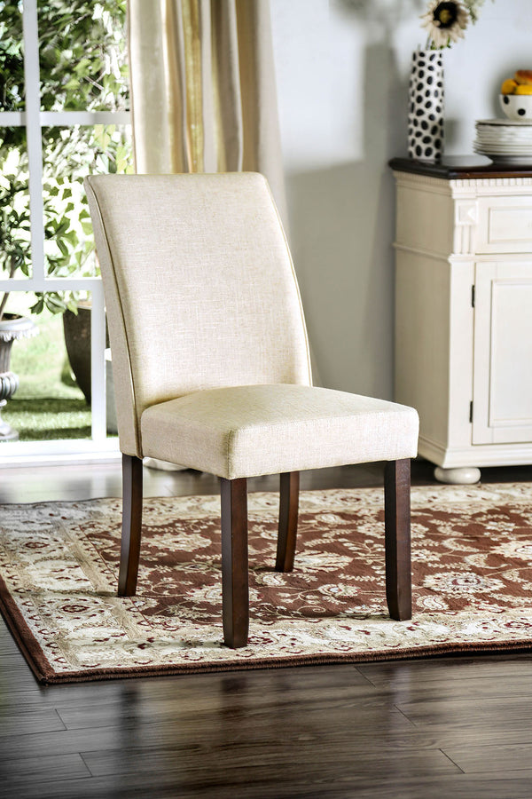 Cimma Espresso/Ivory Side Chair (2/CTN)
