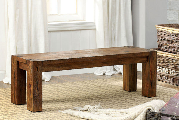 FRONTIER Dark Oak Bench