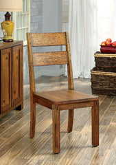 FRONTIER Dark Oak Side Chair (2/CTN)