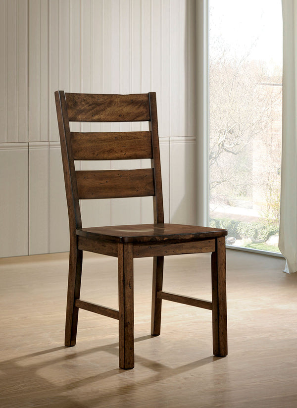 Dulce Walnut Side Chair (2/CTN)
