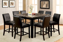 GRANDSTONE II Black/Black 7 Pc. Dining Table Set