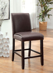 GLADSTONE II Dark Walnut Counter Ht. Chair (2/CTN)