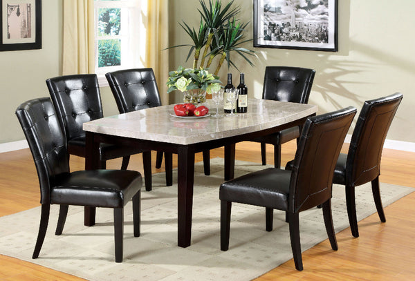 Marion I Espresso Oval-Edge Dining Table