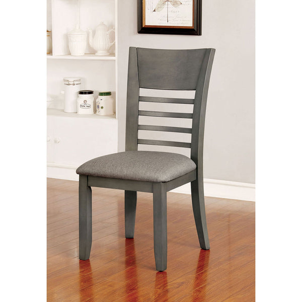 Hillsview Gray Side Chair (2/CTN)