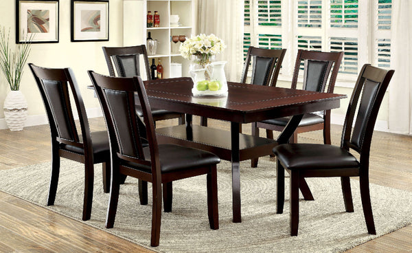 BRENT Dark Cherry Dining Table