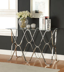 VADOR Chrome Sofa Table