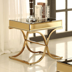 SUNDANCE Brass End Table, Brass