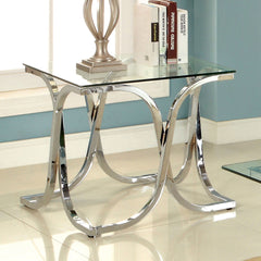 LUXA Chrome End Table