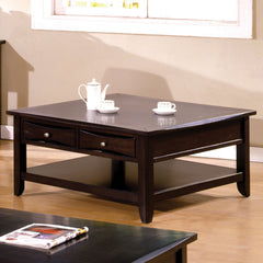 Baldwin Espresso Square Cocktail Table