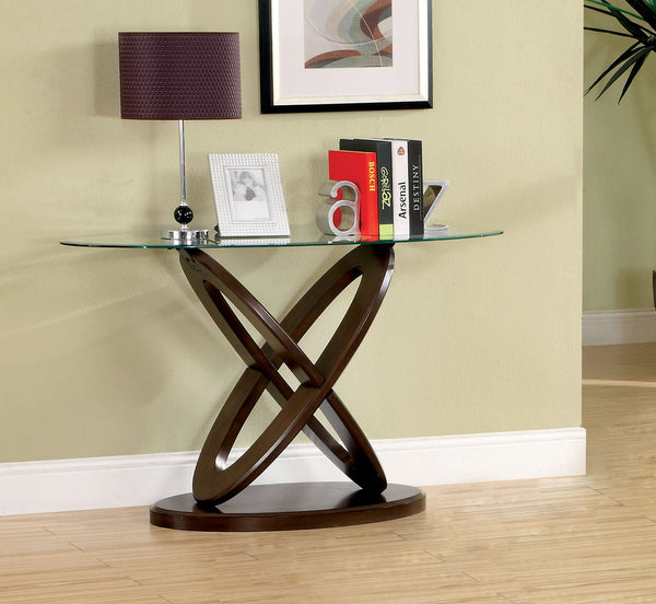 Atwood II Dark Walnut Sofa Table