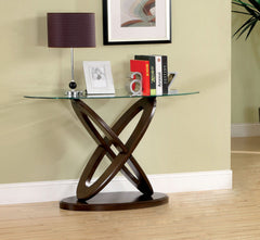 Atwood II Dark Walnut Sofa Table
