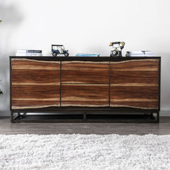 Fulton Dark Oak 64" Media Chest