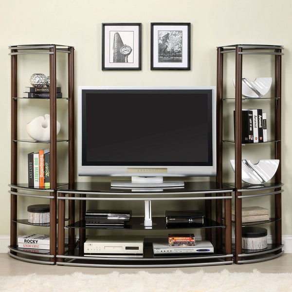 Silver Creek Brown/Silver 52" TV Console